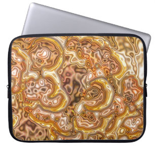 FUNDA PARA PORTÁTIL DORADO