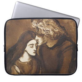 Funda Para Portátil Dos amantes por Dante Gabriel Rossetti