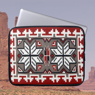 Funda Para Portátil Dos colinas grises tejiendo