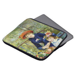 Funda Para Portátil Dos hermanas (en la terraza) por Pedro Renoir