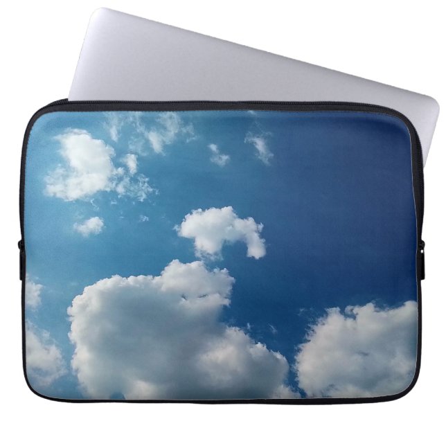 Funda Para Portátil Dos nubes blandas (Frente)