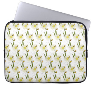 Funda Para Portátil Dos pequeñas y lindas abejas