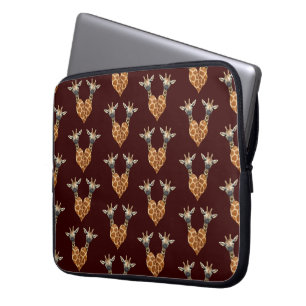 Funda Para Portátil Dos preciosas jirafas