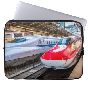 Funda Para Portátil Dos Shinkansen en la estación de Tokio