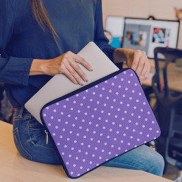 Funda Para Portátil Dotty Delight Purple