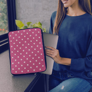 Funda Para Portátil Dotty Delight Red