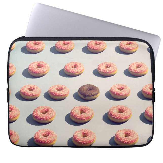 Funda Para Portátil Doughnut En Un Grupo (Frente)