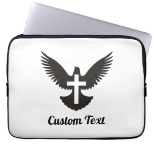 Funda Para Portátil Dove con manga de portátil cruzada