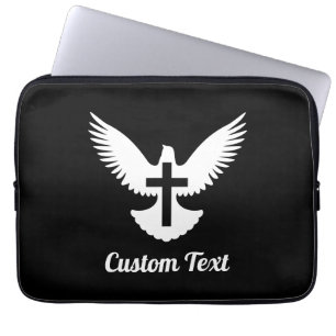Funda Para Portátil Dove con manga de portátil cruzada