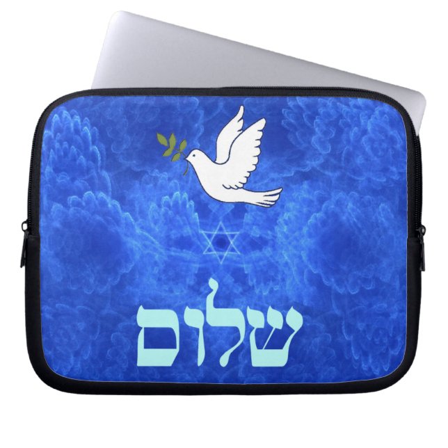 Funda Para Portátil Dove - Shalom (Frente)