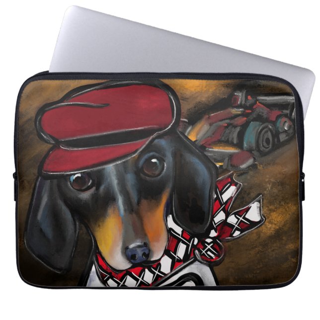 FUNDA PARA PORTÁTIL DOXIE RACER (Frente)