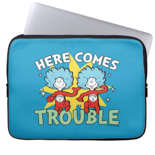 Funda Para Portátil Dr. Seuss Cosa Uno Cosa Dos Aquí Viene el Proble