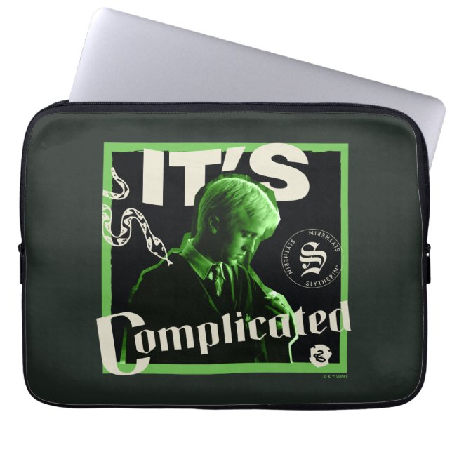 Funda Para Portátil Draco Malfoy - "Es complicado" (Frente)