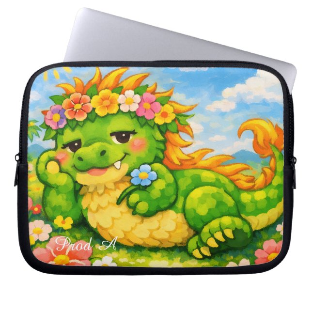 Funda Para Portátil Dragón★ (Frente)