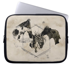 Funda Para Portátil Dragón de Colacuerno Húngaro
