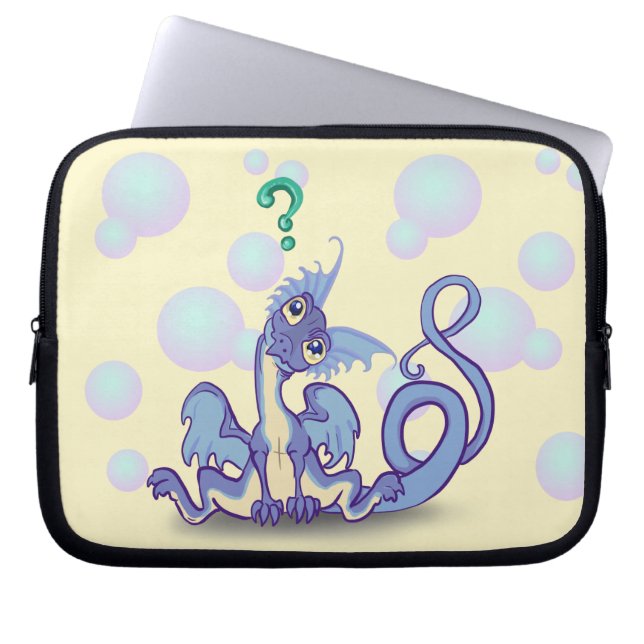 Funda Para Portátil Dragón de lilo curioso~ (Frente)