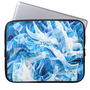Funda Para Portátil Dragón del cielo azul