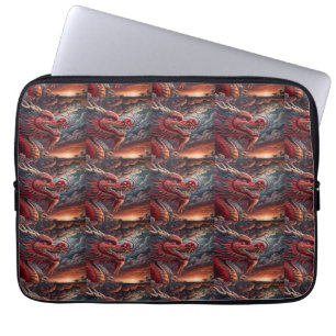 Funda Para Portátil Dragón Rojo