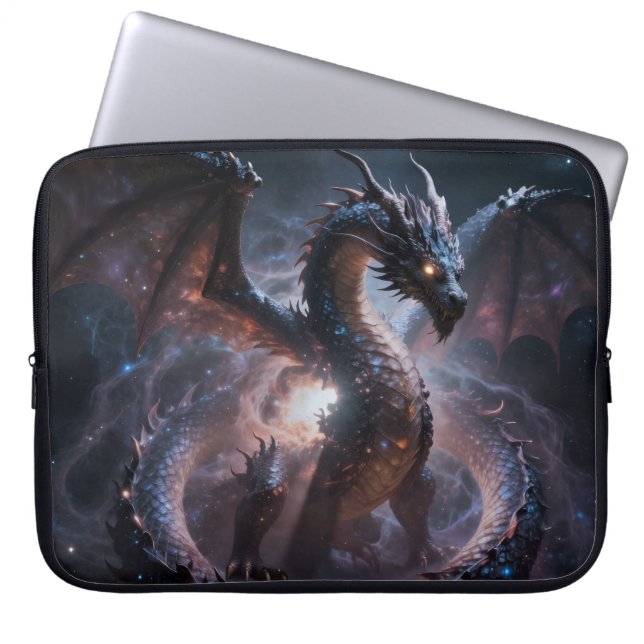 Funda Para Portátil Dragon World – The Realm of Fire and Magic (Frente)
