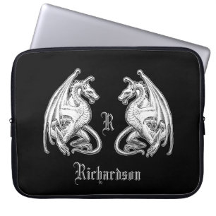 Funda Para Portátil Dragones alados personalizados