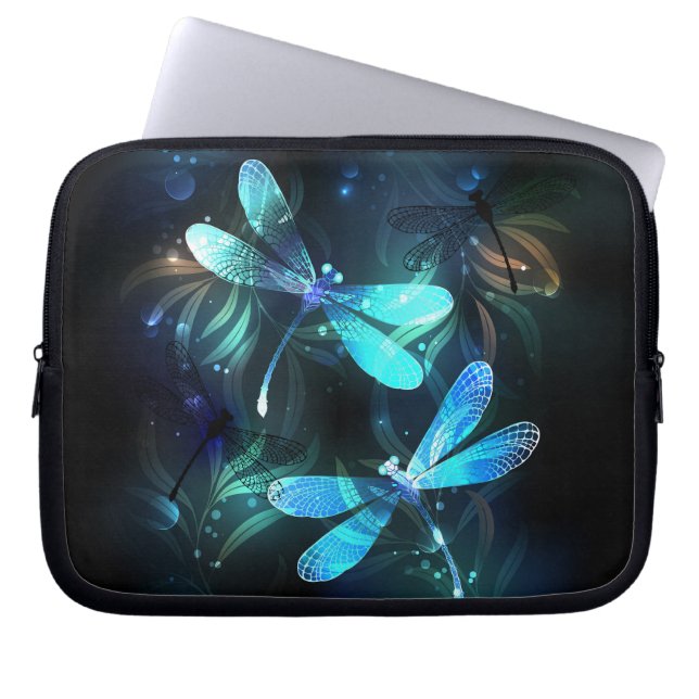 Funda Para Portátil Dragonflies (Frente)