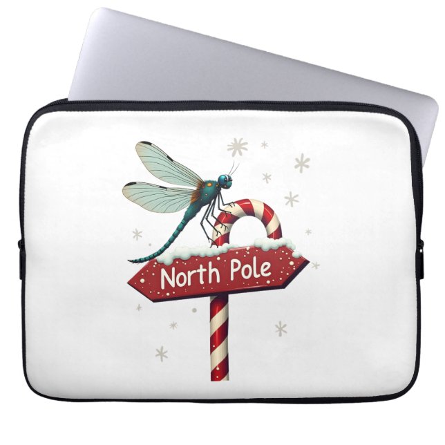 Funda Para Portátil Dragonfly del Polo Norte (Frente)