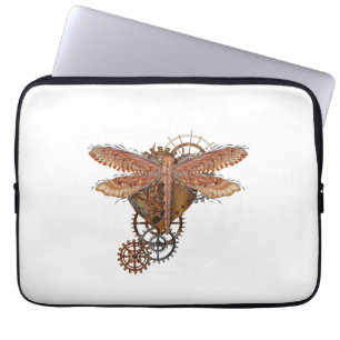 Funda Para Portátil Dragonfly Steampunk T Shirt Vintage Gears Gótico H
