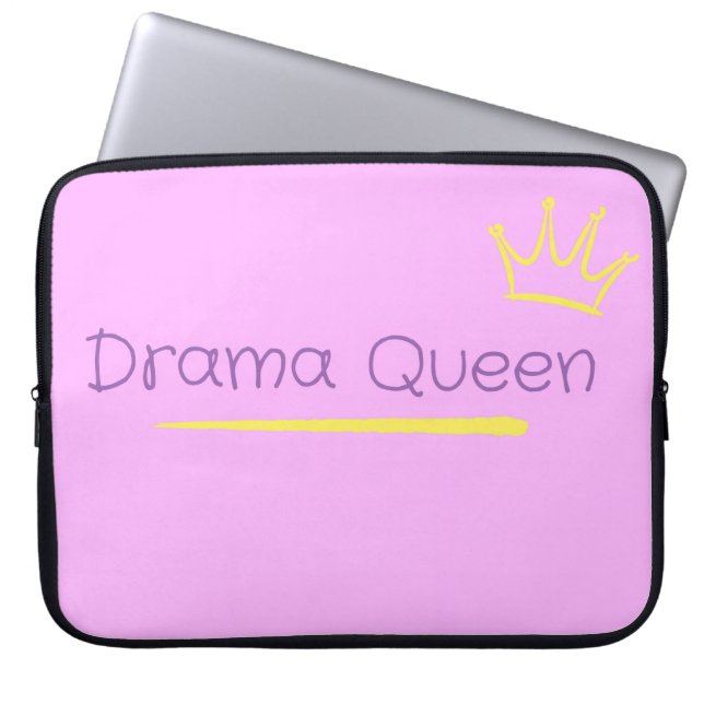 Funda Para Portátil Drama Queen (Frente)
