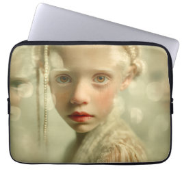 Funda Para Portátil Dreamlike Children Portrait Whispered Light Child