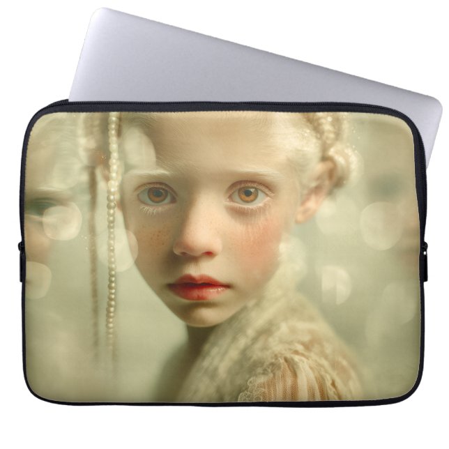Funda Para Portátil Dreamlike Children Portrait  Whispered Light Child (Frente)