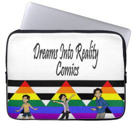Funda Para Portátil DreamsIntoRealityComics Los niños cubren el arte