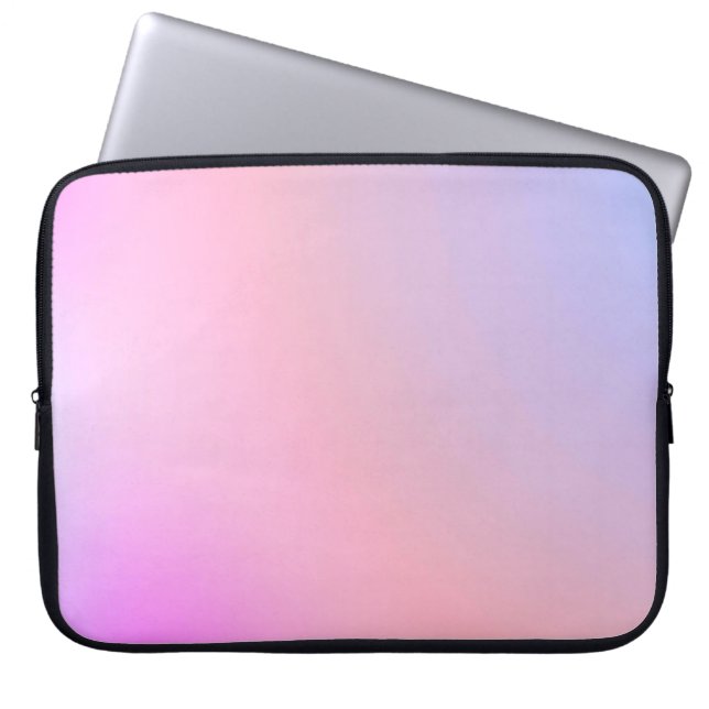 Funda Para Portátil Dreamy Cotton Candy Pastel Gradient (Frente)