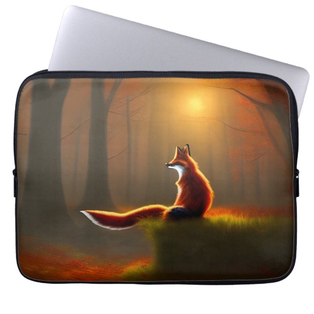 Funda Para Portátil Dreamy Fox (Frente)