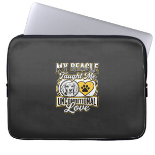 Funda Para Portátil Dueño de perro Beagle amor incondicional