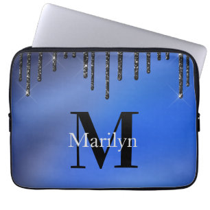 FUNDA PARA PORTÁTIL DUKE BLUE Y PURPURINA
