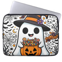 Dulce de Calabaza Fantasma de Halloween Diseño Ado