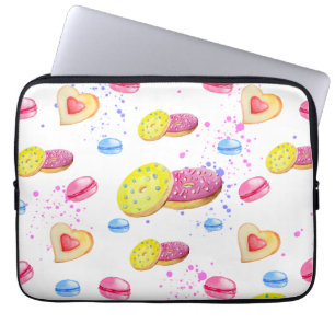 Funda Para Portátil Dulces dulces con un patrón de brillo colorido