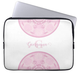 Funda Para Portátil Dusky Rosa personalizado Gran Mandala del Milenio