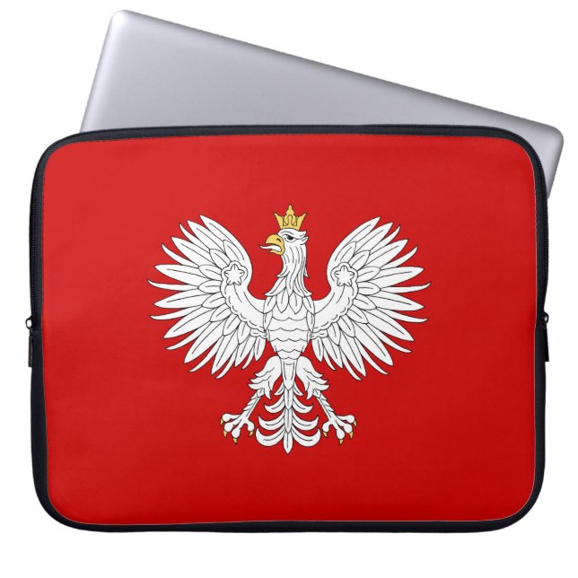 Funda Para Portátil Eagle polaco (Frente)