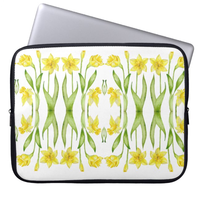 Funda Para Portátil Earthy Spring on a Laptop Sleeve (D) (Frente)