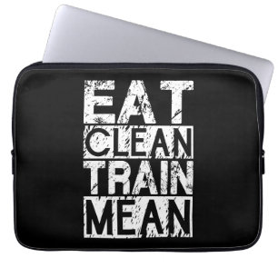 Funda Para Portátil EAT CLEAN, TREN MEDIOS - Motivación del entrenamie