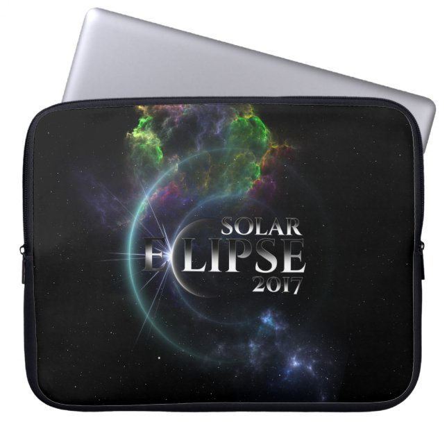 Funda Para Portátil Eclipse solar 2017 (Frente)