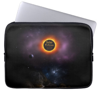 Funda Para Portátil Eclipse solar 2017 Bloom nebulosa