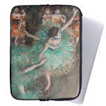 Funda Para Portátil Edgar Degas - Bailarina balancín / bailarina en ve<br><div class="desc">Bailarina de balanceo / bailarina en verde (vertes Danseuses basculant / Danseuses) - Edgar Degas,  Pastel y Gouache en papel,  1877-1879</div>