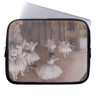Funda Para Portátil Edgar Degas  Ensayo de ballet sobre el escenario, 