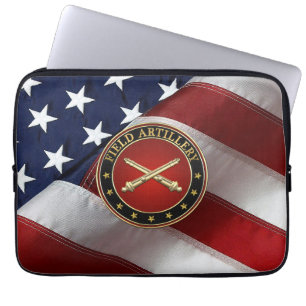 Funda Para Portátil Edición Especial Insignia de la Rama de Artillería