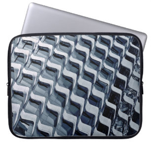 Funda Para Portátil Edificio de altura gris