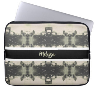 Funda Para Portátil Edificio de calle vintage Argelia Argel