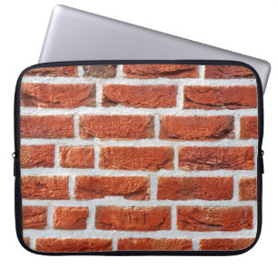 Funda Para Portátil Edificio de fondo de pared de ladrillo