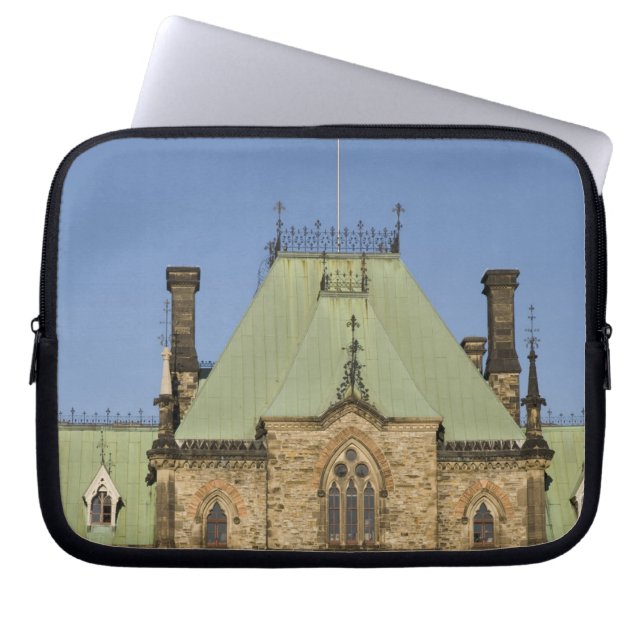 Funda Para Portátil Edificio del parlamento en Ottawa, Ontario, Canadá (Frente)